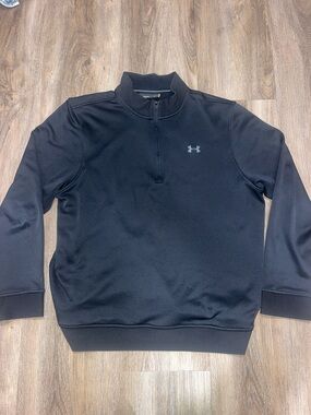 Under Armour Black Half-Zip Performance Pullover